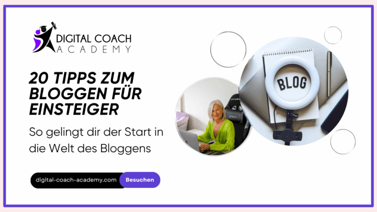 20 Tipps zum Bloggen für Einsteiger