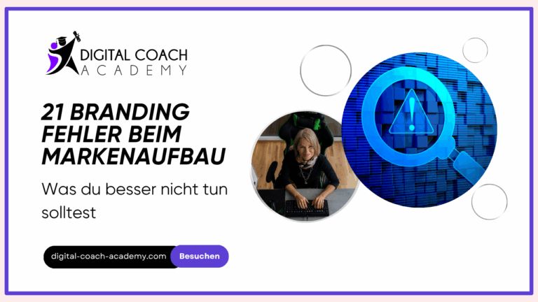 21 Branding Fehler beim Markenaufbau