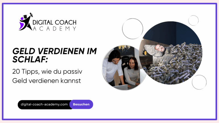 Geld verdienen im Schlaf