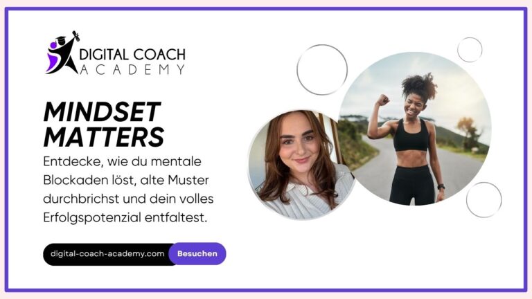 Mindset Matters - Eine Frau ballt die Faust