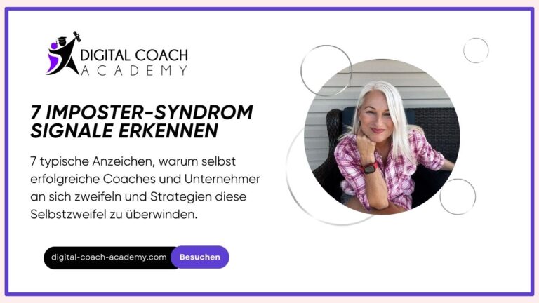 7 Imposter-Syndrom Signale erkennen Cover Bild